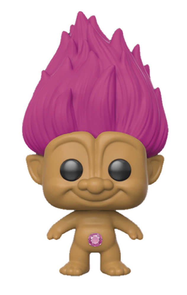 Pop Trolls Pink Troll Vinyl Figure 