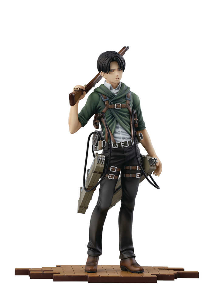 Attack On Titan Brave Act Levi 1/8 PVC Statue Ver 2 A  (