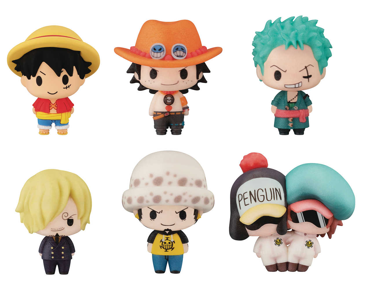 One Piece Chokorin Mascot Series 6 Pc Ds 