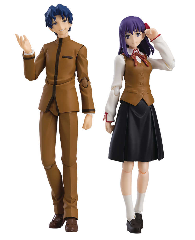 Fate Stay Night Heavens Feel Shinji & Sakura Figma Action Figure 2 Pk (C