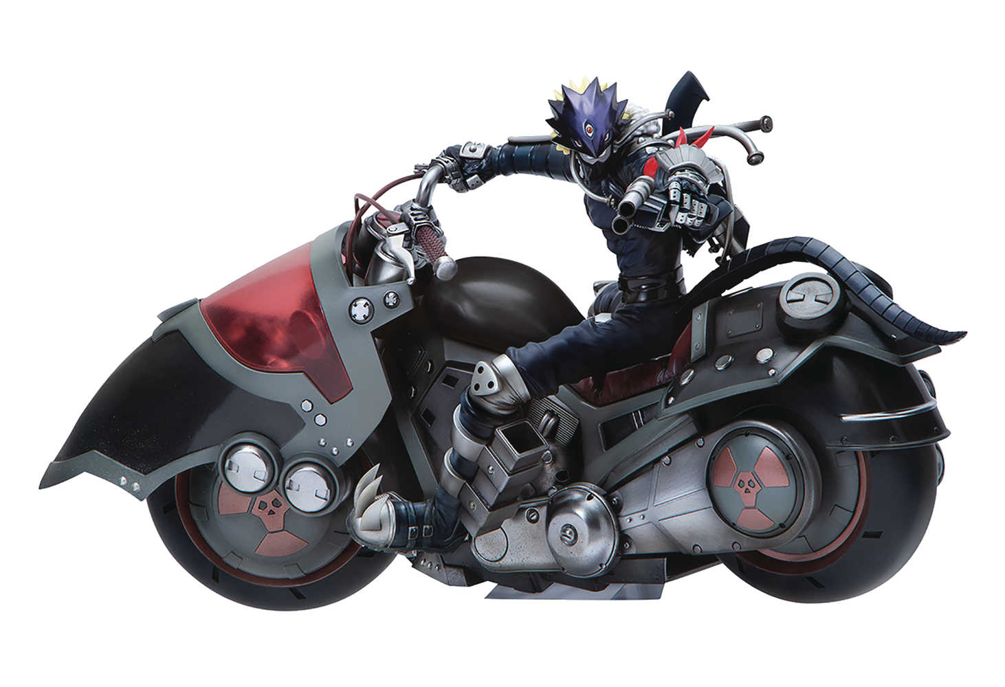 Gem Ser Digimon Tamers Beelzebumon & Behemoth Statue 
