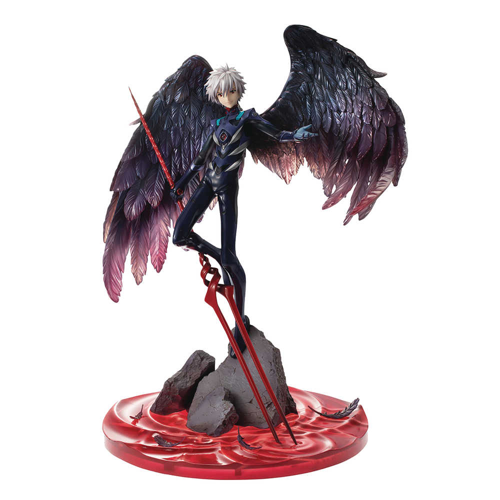 Precious Gem Evangelion Movie Nagisa Kaworu PVC Statue 