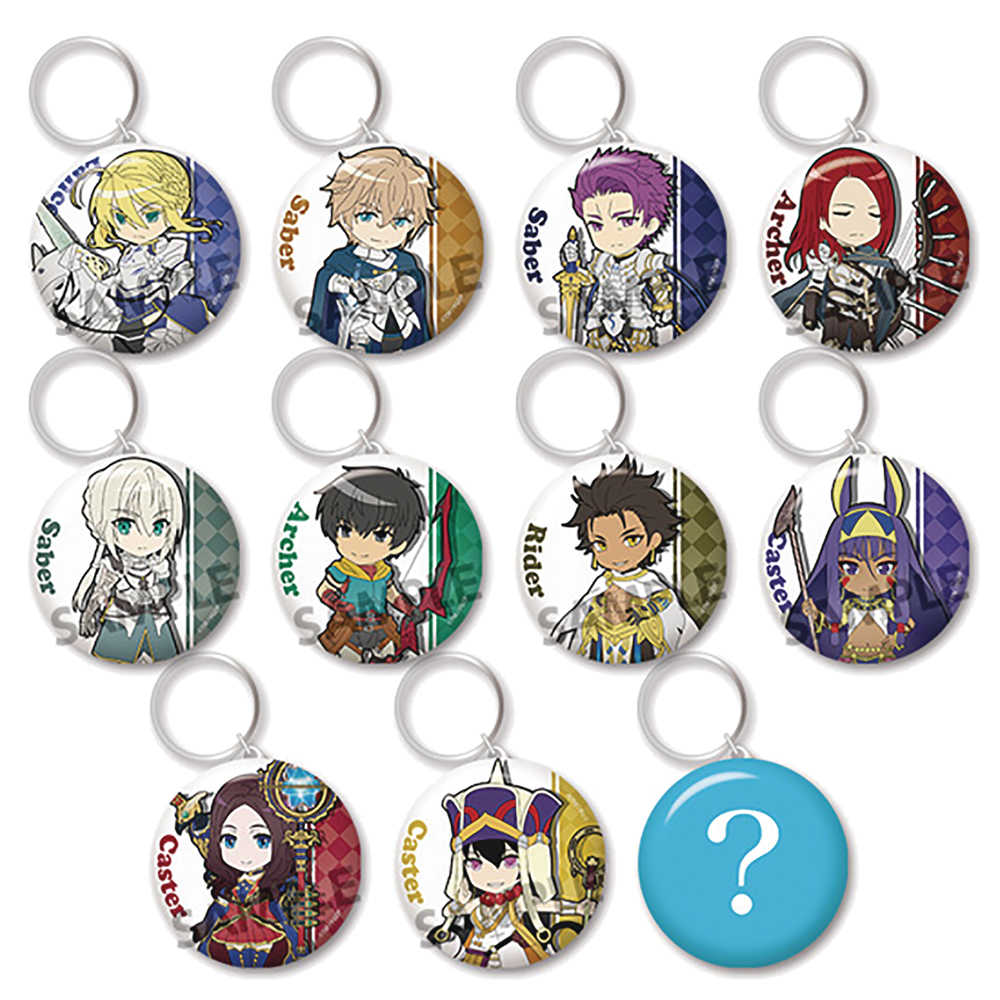 Pikuriru Fate Grand Order Volume 6 50 Pc Can Keychain Blind Mystery Box Display 