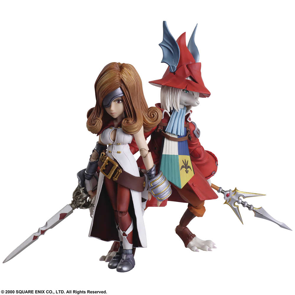 Final Fantasy Ix Bring Arts Freya Crescent & Beatrix Action Figure Set