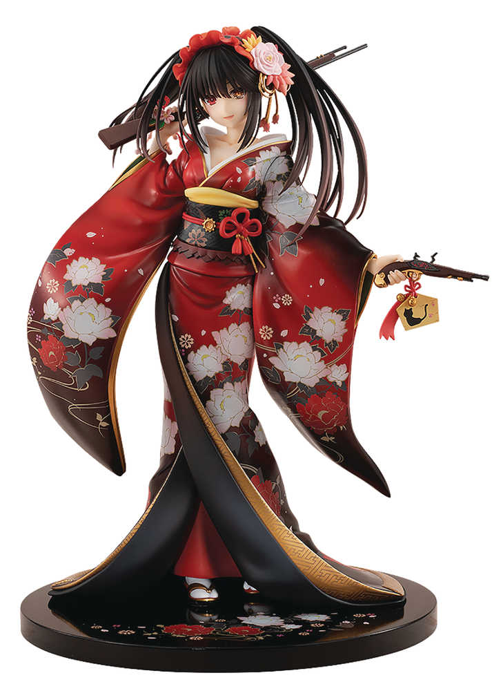 Date A Live Kurumi Tokisaki 1/7 PVC Figure Alluring Kimono Ver