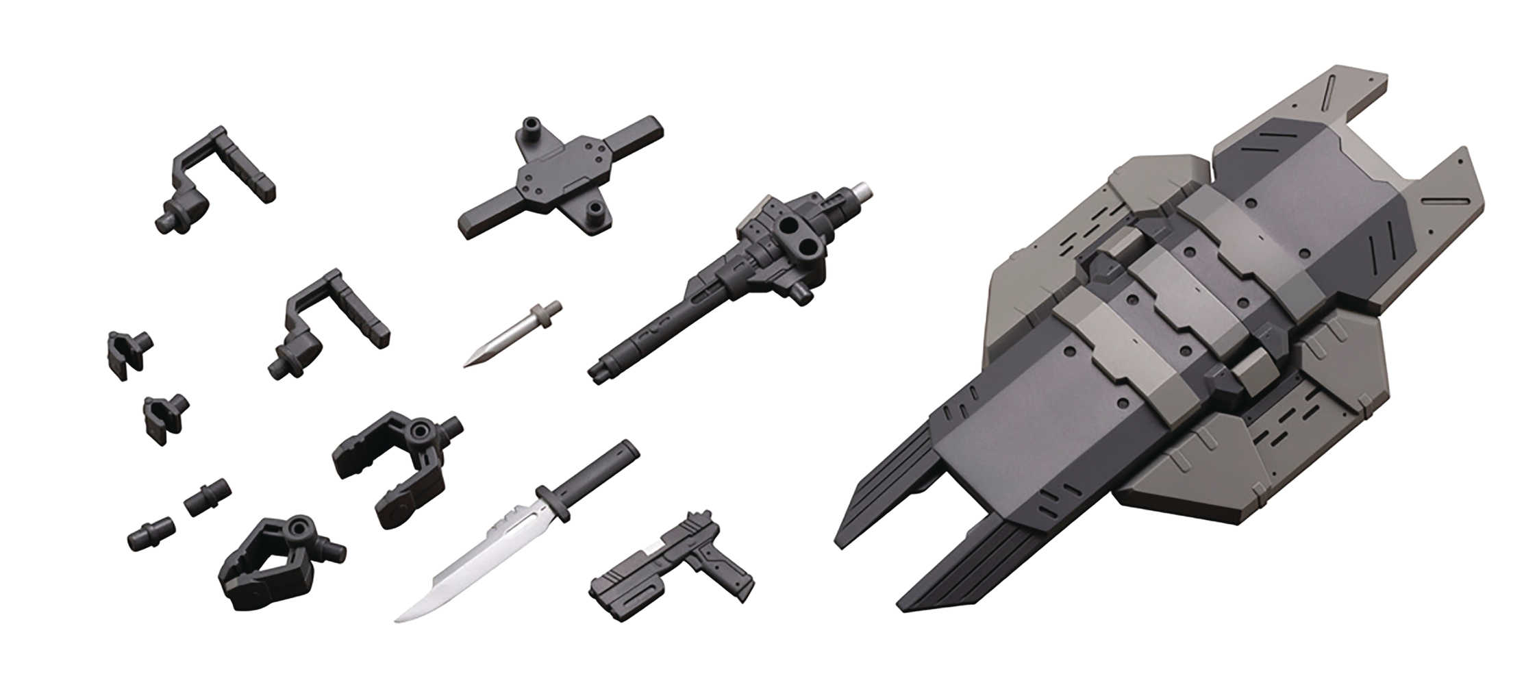 Weapon Unit10 Multiple Shield Msg Plastic Model Kit  