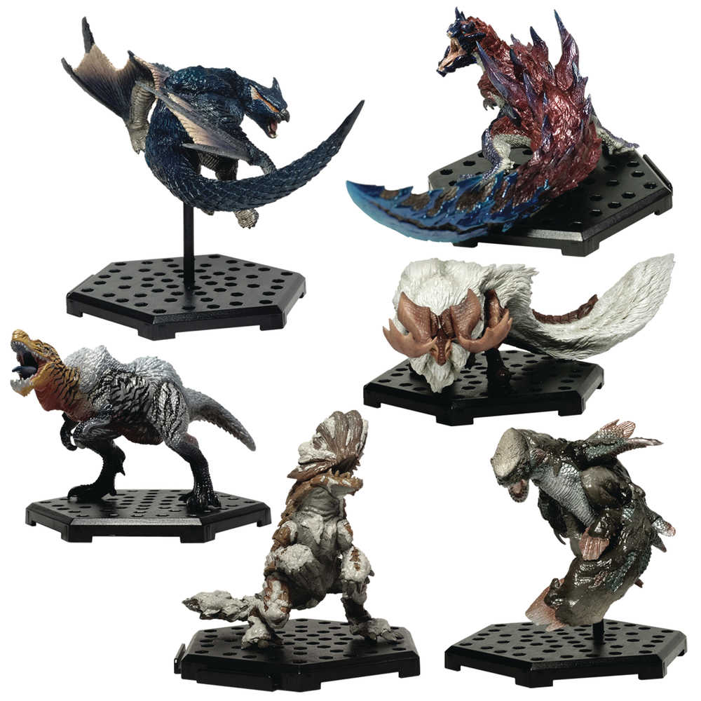 Monster Hunter Collectable Figure Builder Standard Model 6 Pc Bmb Display Ver 15 
