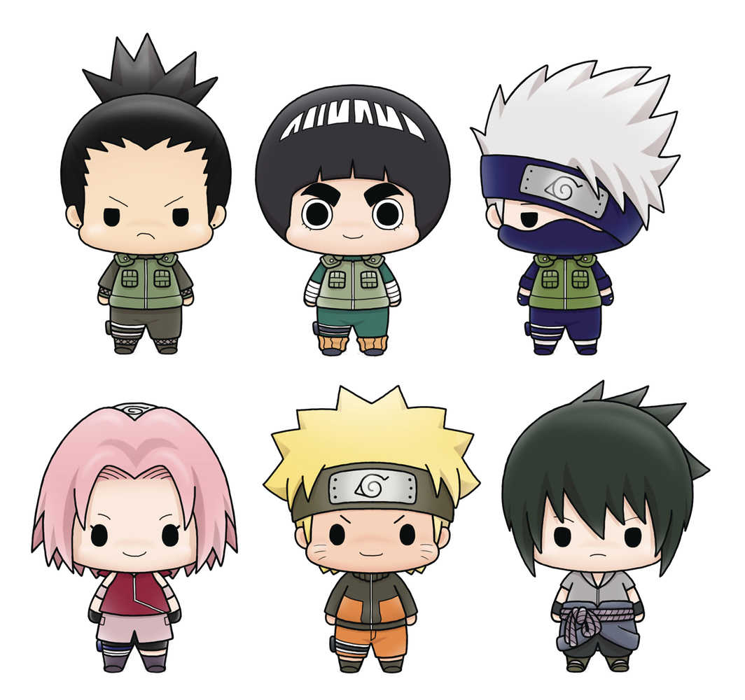 Naruto Shippuden Chokorin Mascot Series 6 Pc Ds 