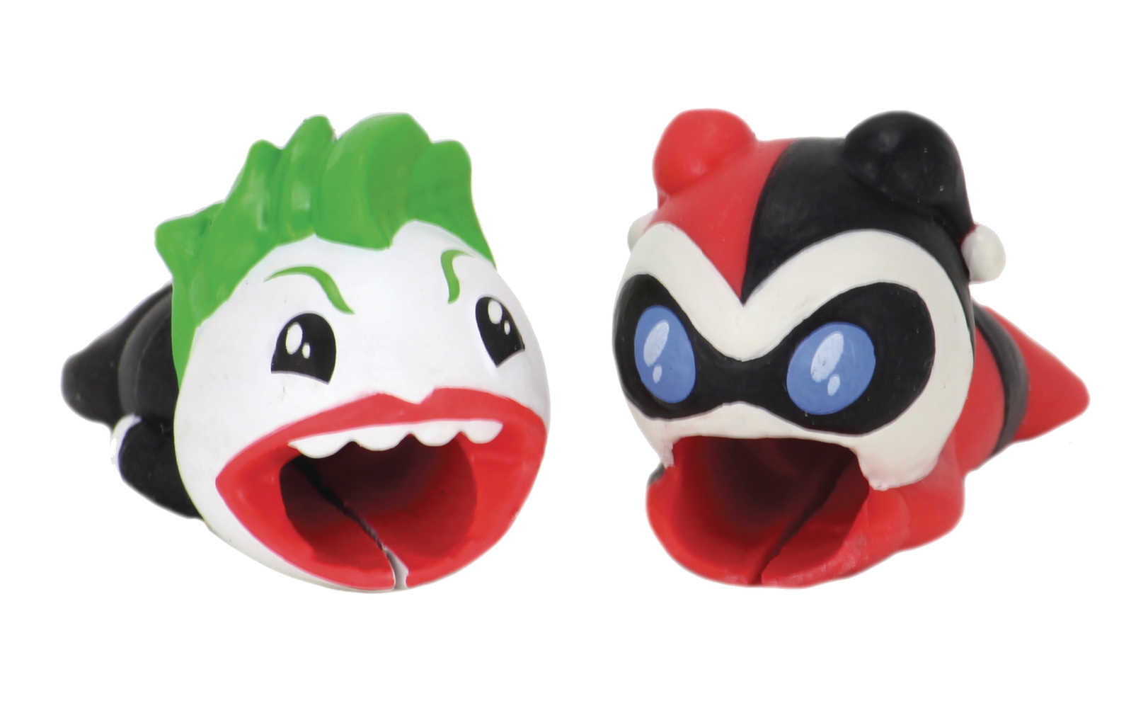 DC Heroes Joker & Harley Quinn Mini Scalers Cable Covers 2 Pk