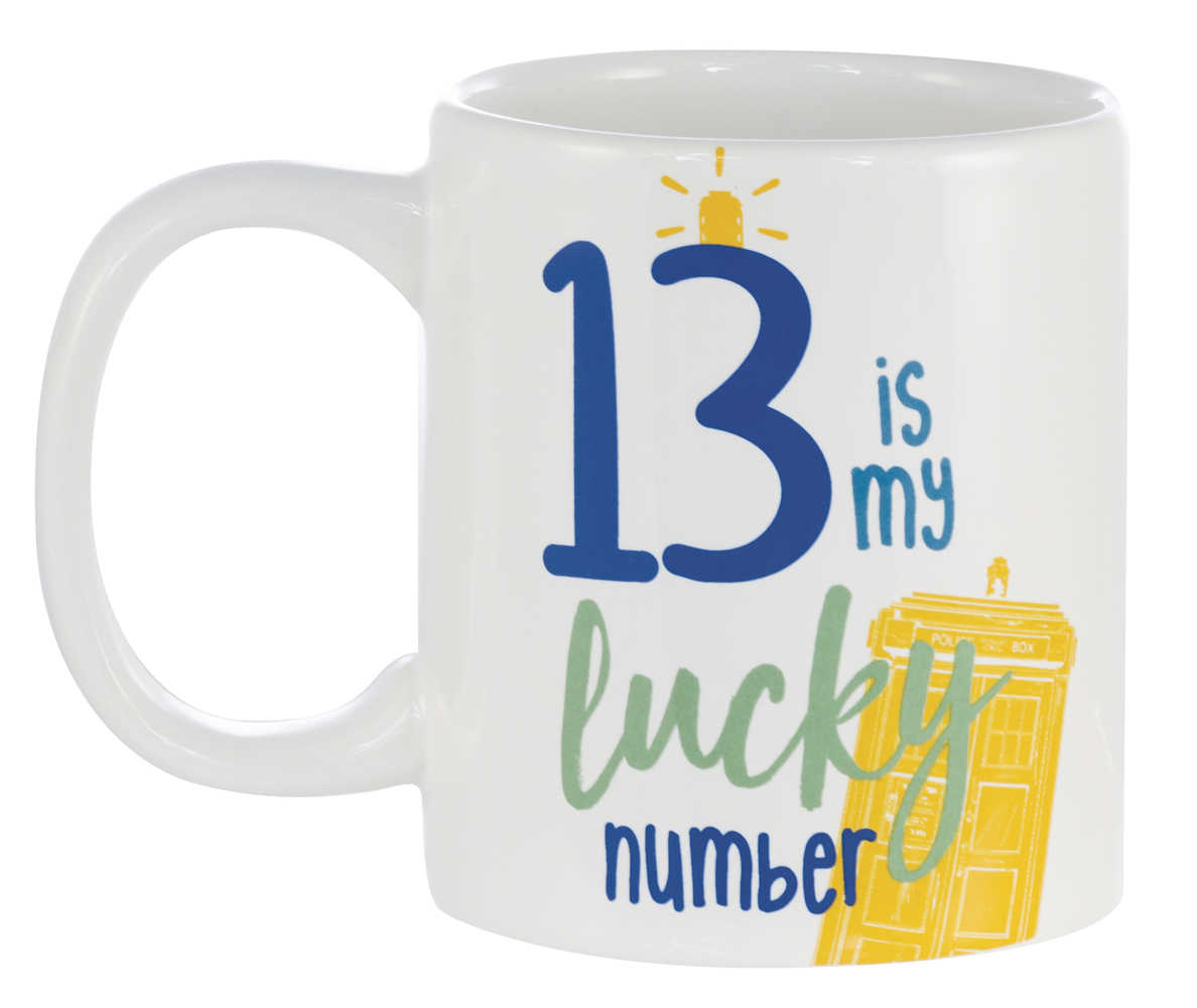 Doctor Who 13 Is My Lucky Number 11 Oz Mug