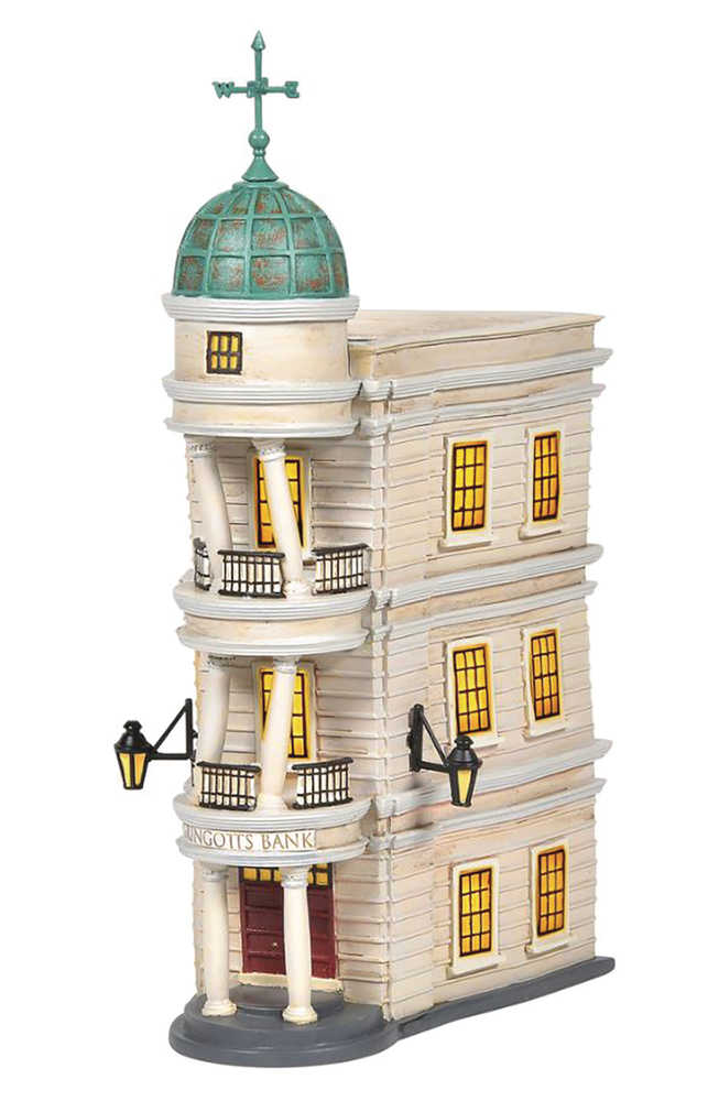 D56 Hp Village Gringotts Bank Lighted Figurine 
