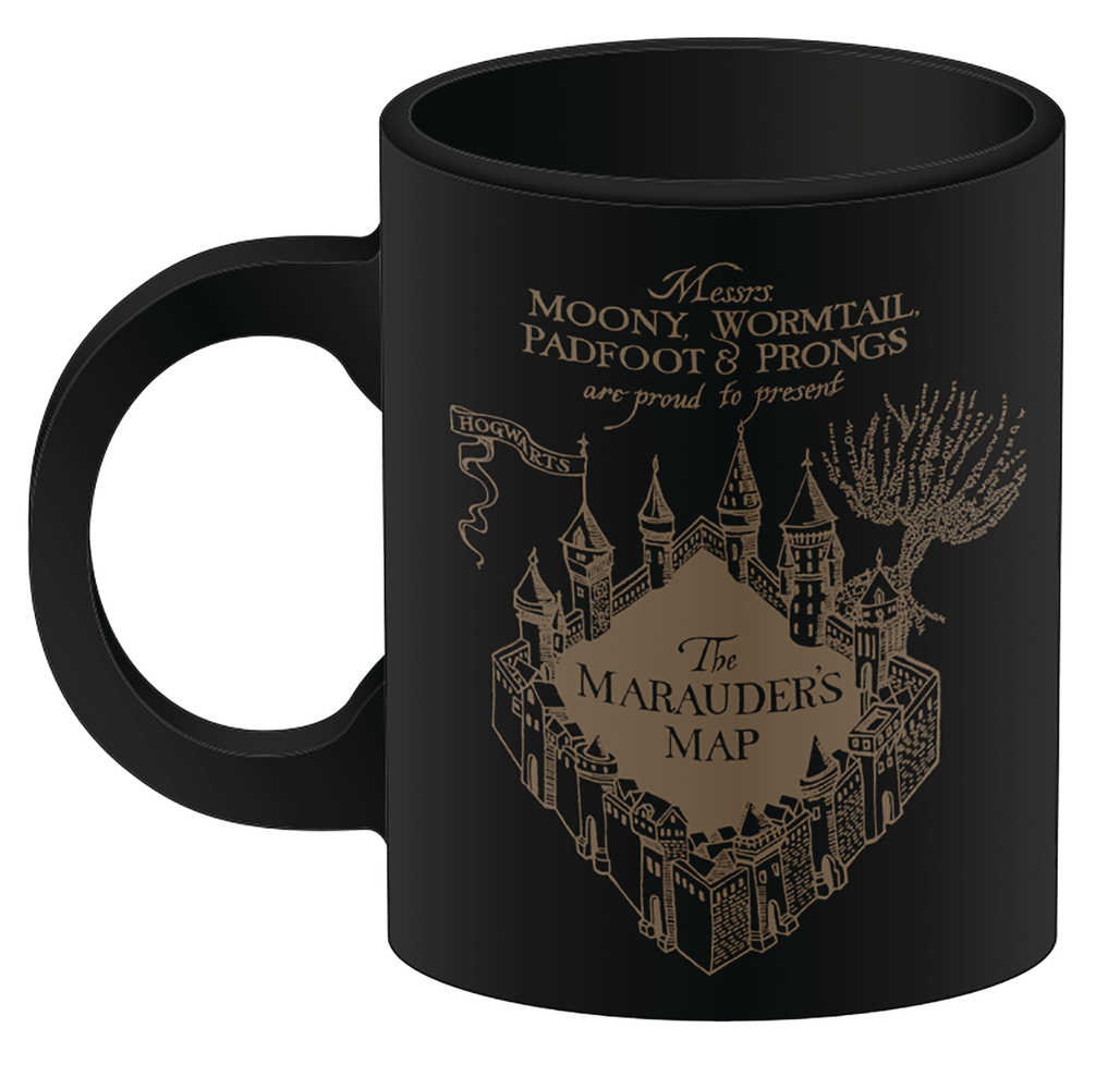 Harry Potter Marauders Map Heat Transforming Mug 