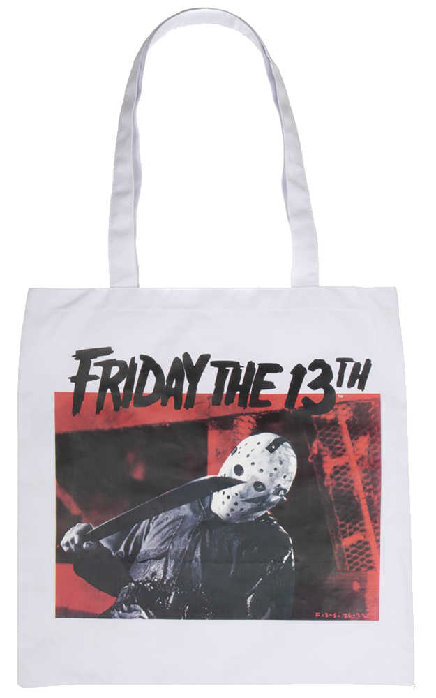 Friday The 13 Th Image Capture Canvas Tote 