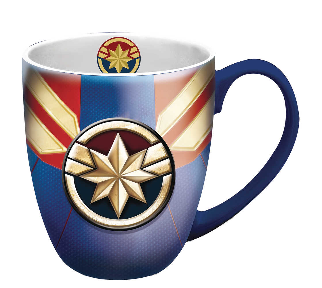 Marvel Heroes Captain Marvel Logo Mug 