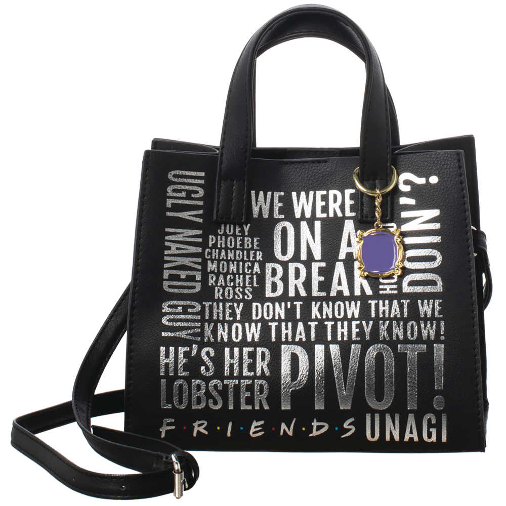 Friends Quotes Mini Tote Handbag 