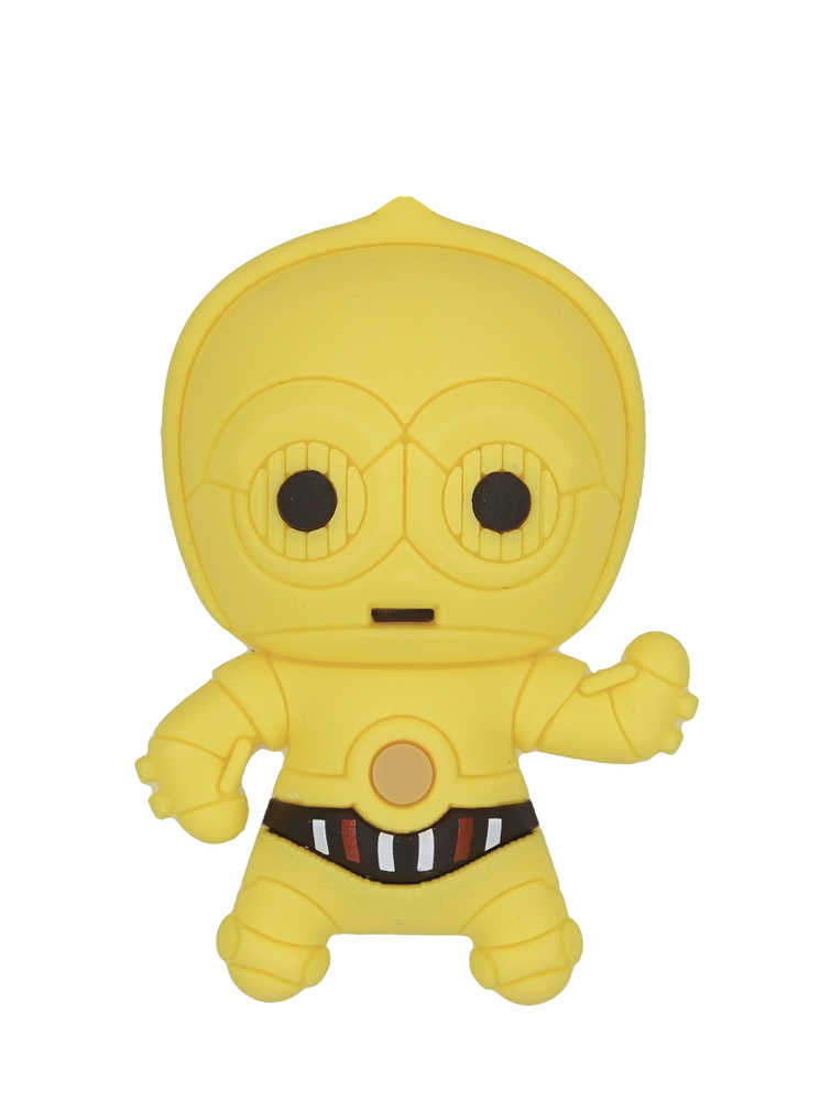 Star Wars C3 Po 3 D Foam Magnet 