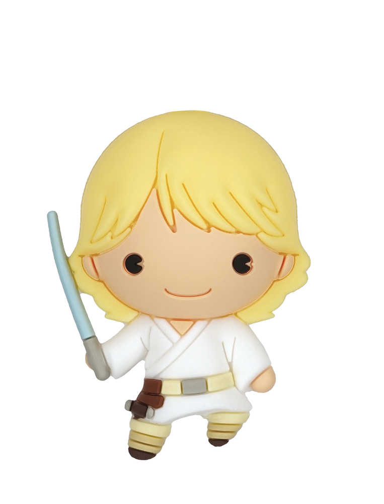 Star Wars Luke Skywalker 3 D Foam Magnet 
