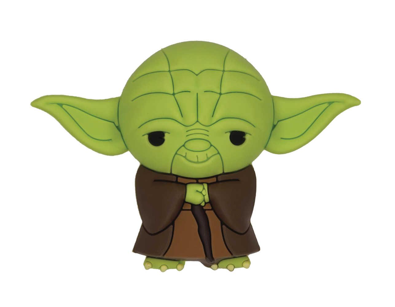 Star Wars Yoda 3 D Foam Magnet 