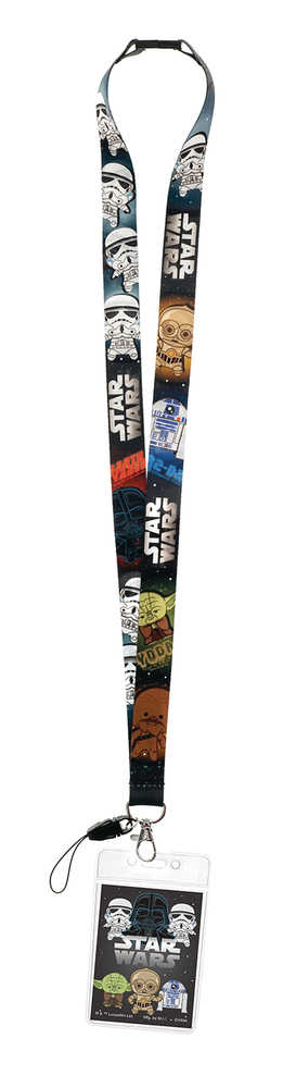 Star Wars Kawaii Cast Lanyard 