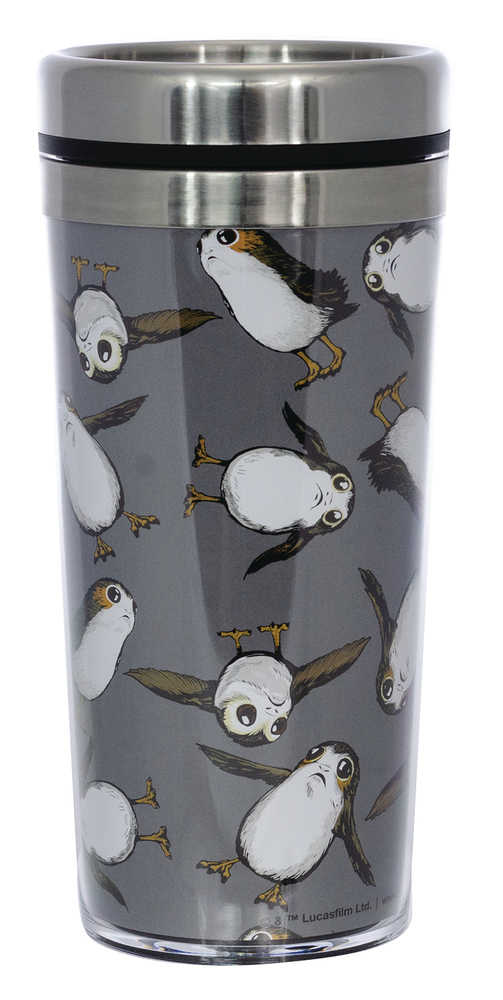 Star Wars Porg All Over Print Travel Tumbler