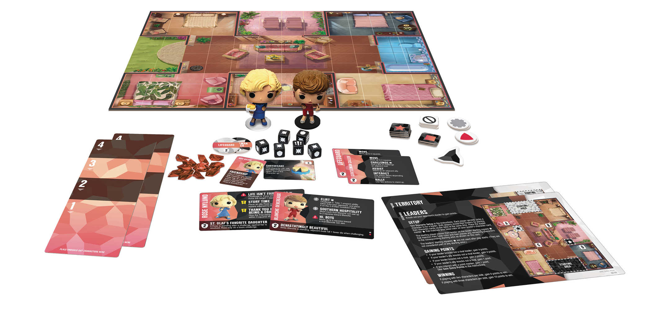 Pop Funkoverse Strategy Game Golden Girls 100 Expandalone (C