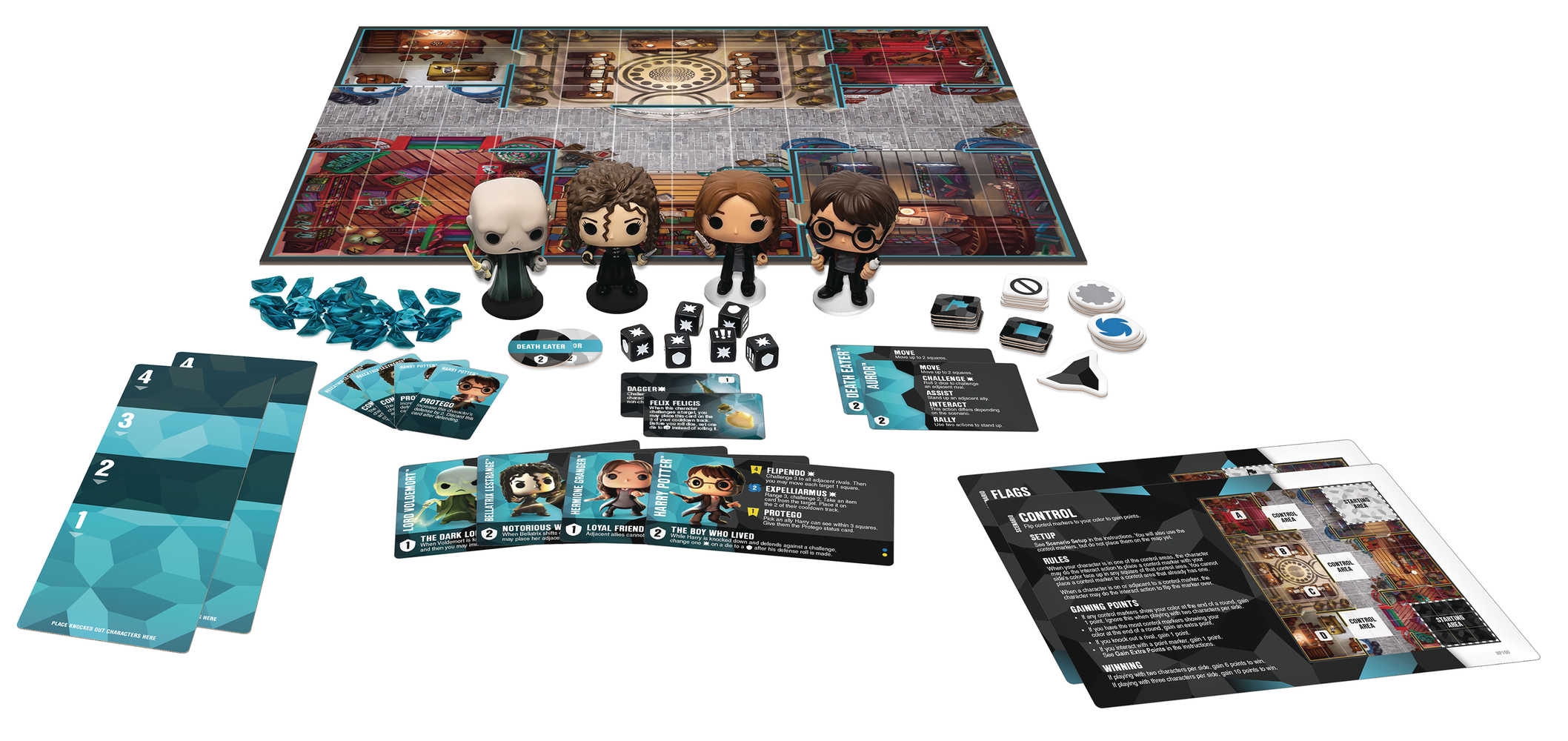 Pop Funkoverse Strategy Game Harry Potter 100 Base Set 