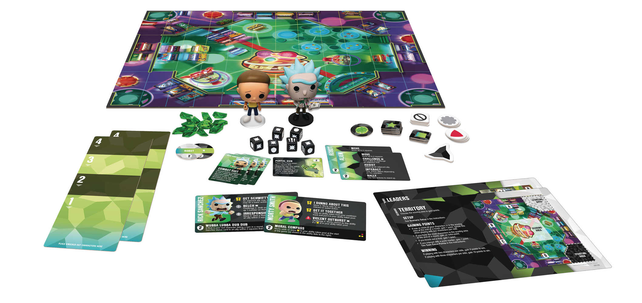 Pop Funkoverse Strategy Game Rick & Morty 100 Expandalone (C