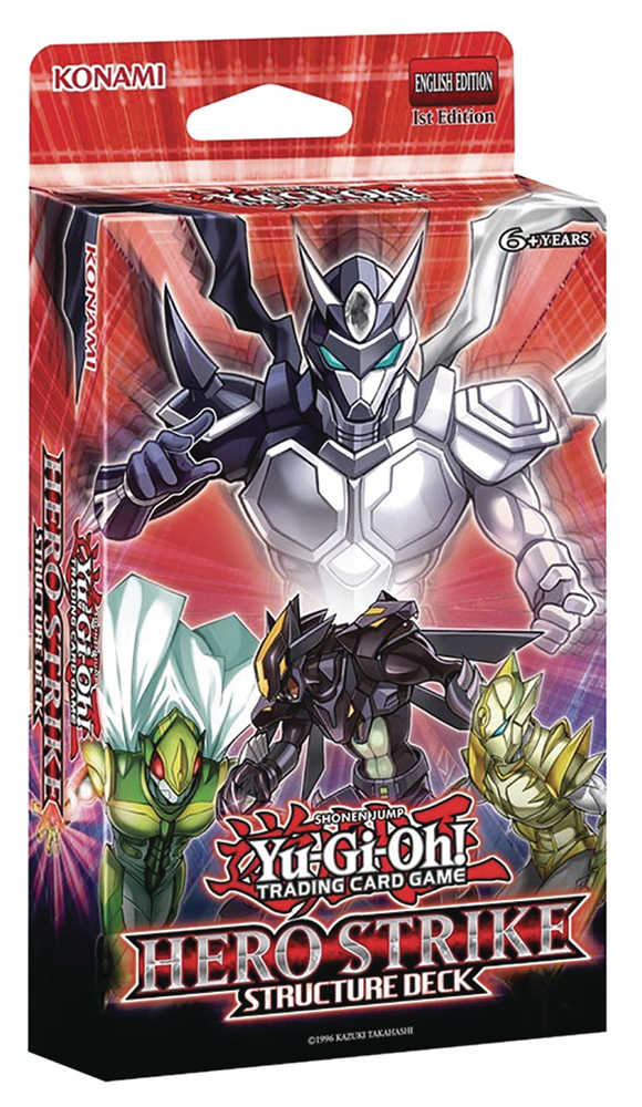 Yu Gi Oh Collectible Card Game Structure Deck Hero Strike (8 Ct)  