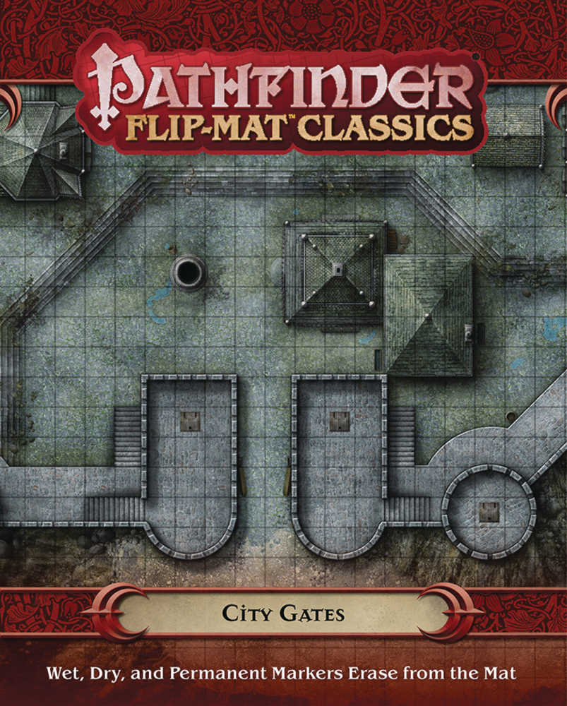 Pathfinder Flip Mat Classics City Gates