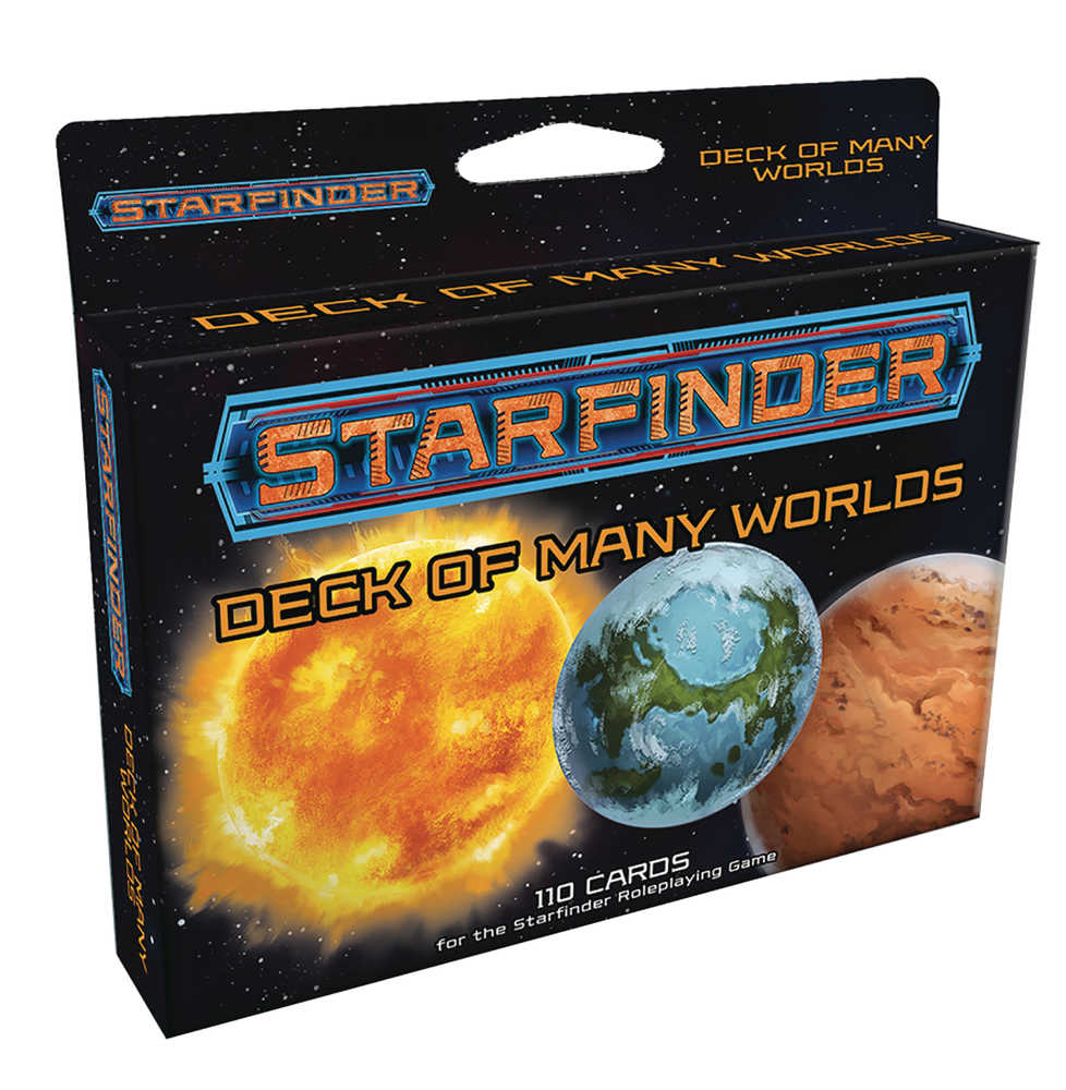 Starfinder Role Playing Game Many Worlds Deck