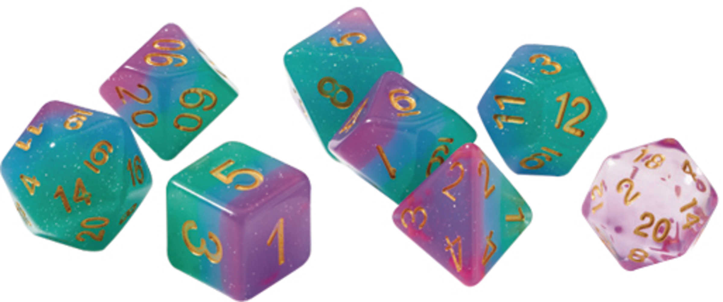 Northern Lights Sirius Dice Set 