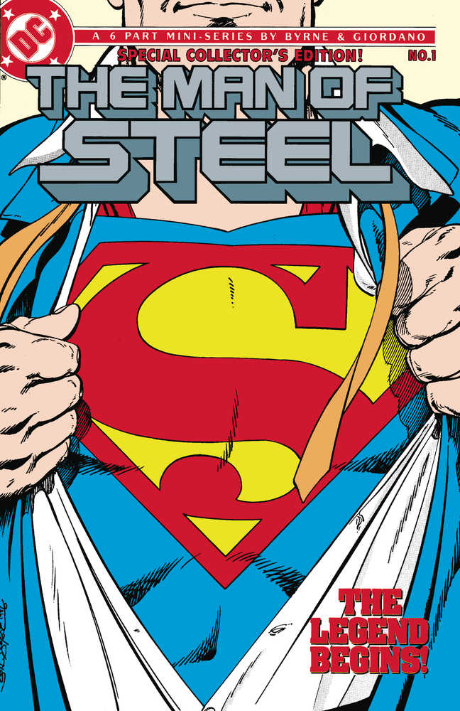 SUPERMAN MAN OF STEEL OMNIBUS BY JOHN BYRNE HC (2025)