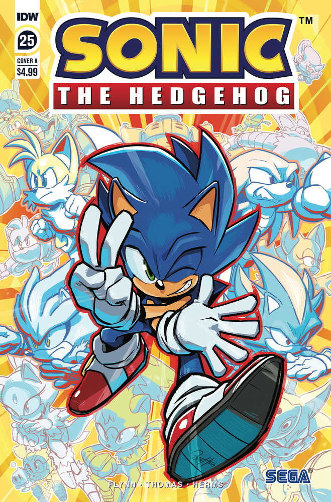 Sonic The Hedgehog #25 Cover A Hesse (Note Price) 