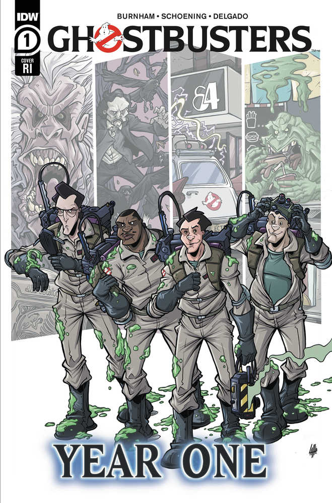 Ghostbusters Year One #1 (Of 4) 10 Copy Variant Edition Lattie 