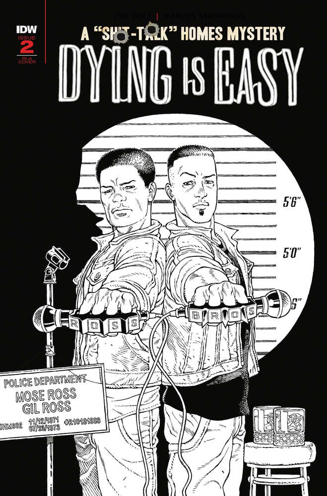 Dying Is Easy #2 (Of 5) 10 Copy Variant Edition Black & White Rodriguez 