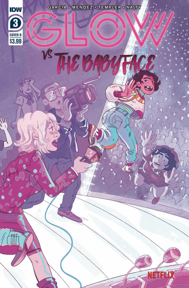 Glow vs The Babyface #3 (Of 4) Cover B Goux