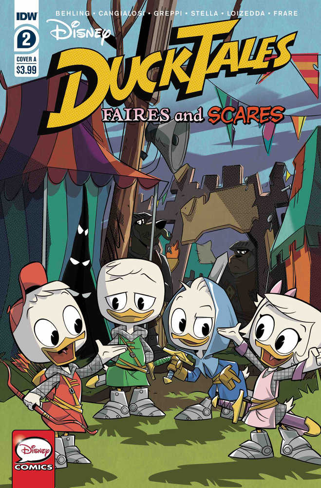 Ducktales Faires & Scares #2 (Of 3) Cover A Various 