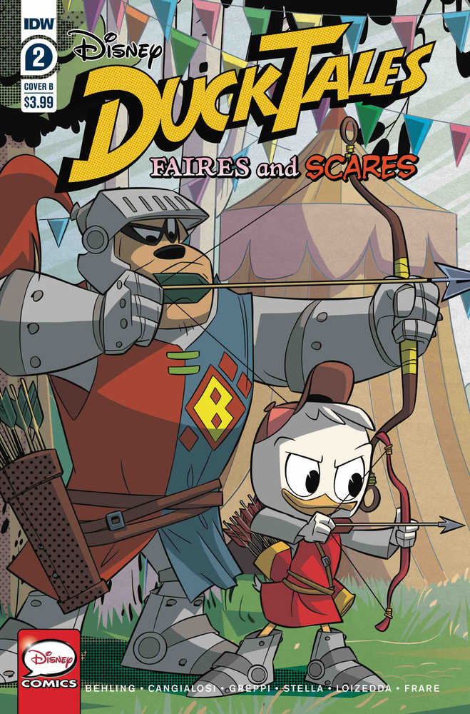 Ducktales Faires & Scares #2 (Of 3) Cover B Various 