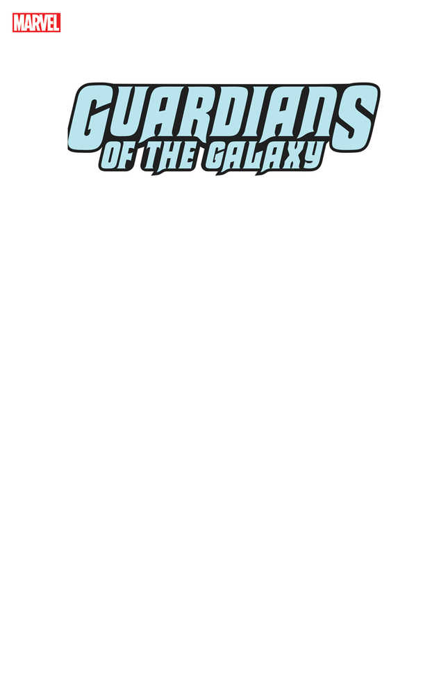 Guardians Of The Galaxy #1 Blank Variant