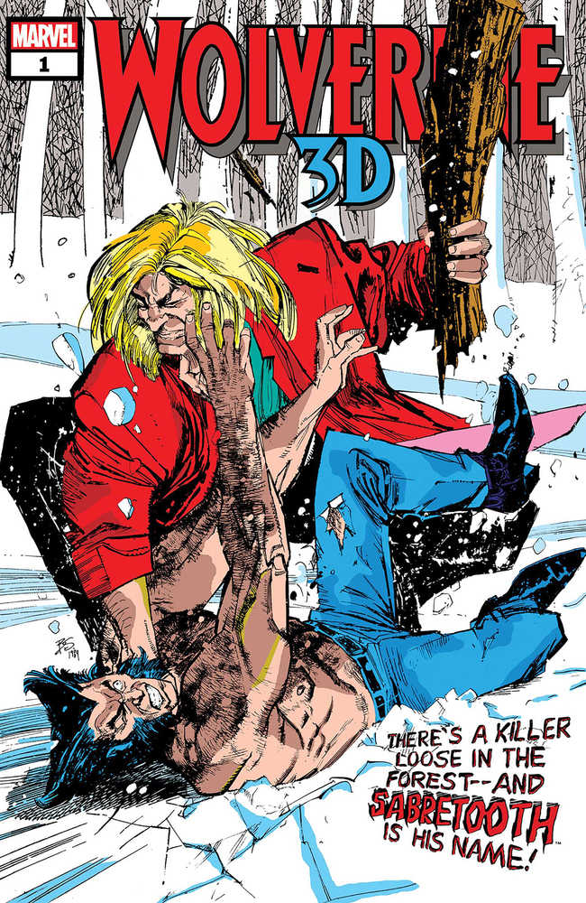 Wolverine vs Sabretooth 3 D #10