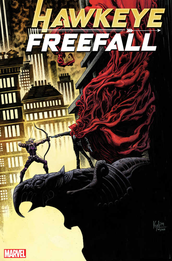 Hawkeye Free Fall #2 Hotz Variant