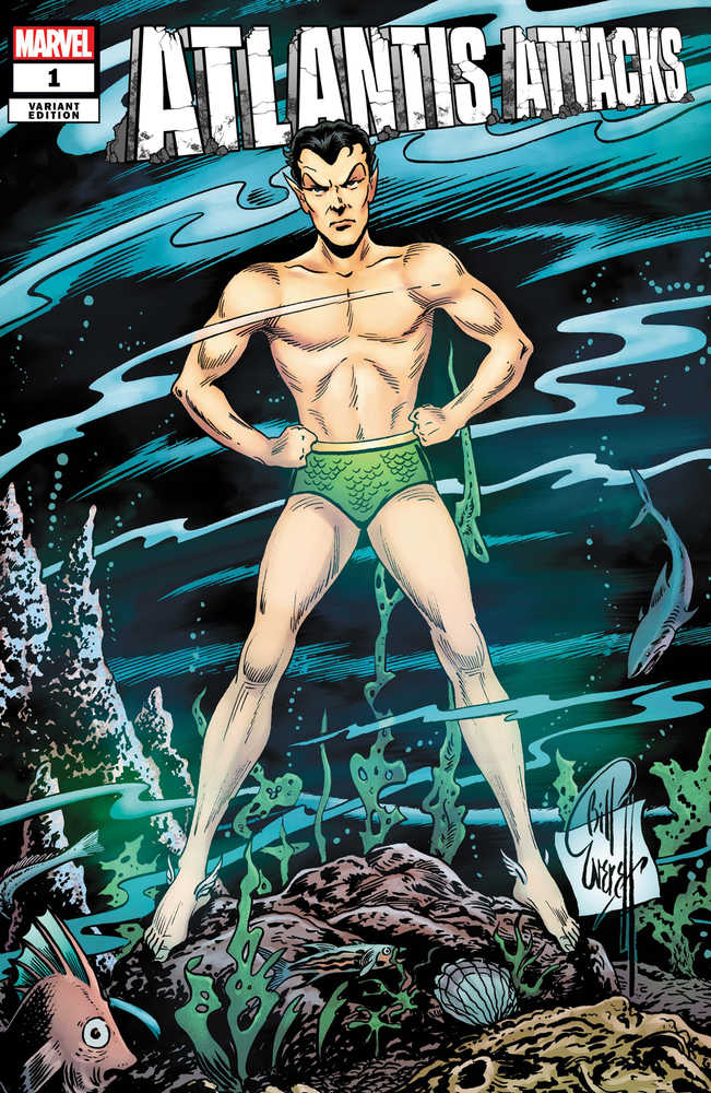 Atlantis Attacks #1 (Of 5) Hidden Gem Variant