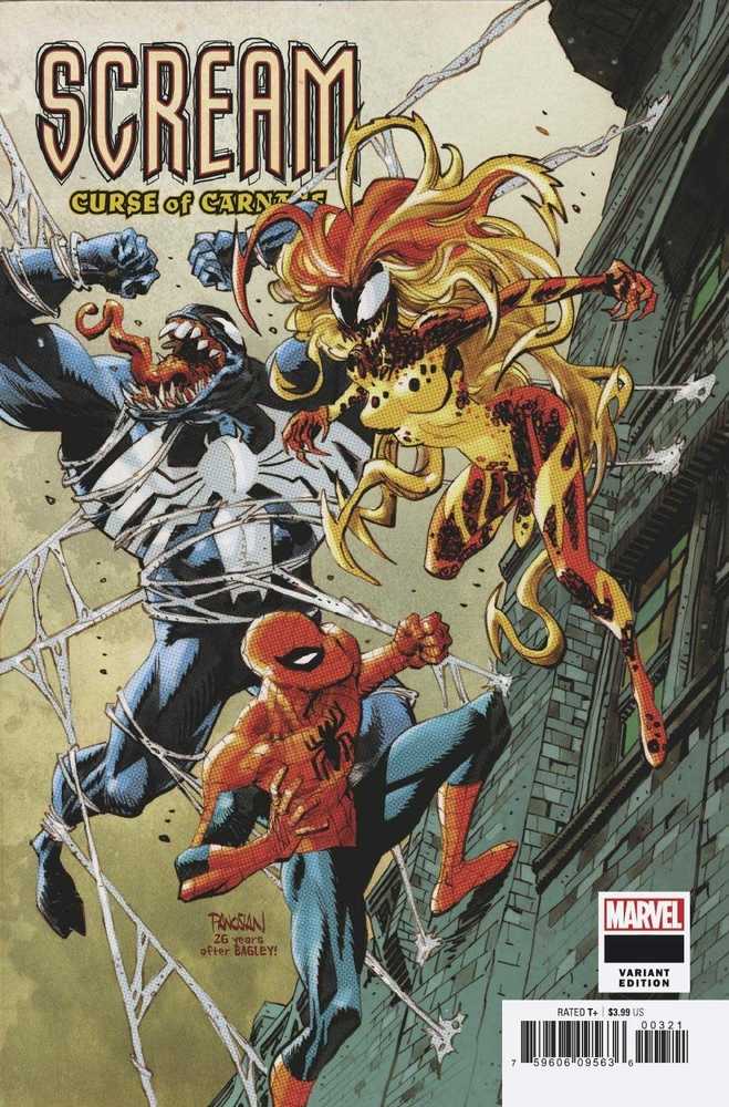 Scream Curse Of Carnage #3 Panosian Variant