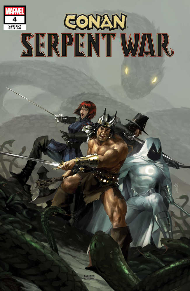 Conan Serpent War #4 (Of 4) Mercado Variant