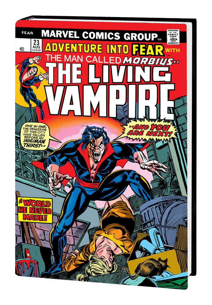 Morbius Living Vampire Omnibus Hardcover Direct Market Variant