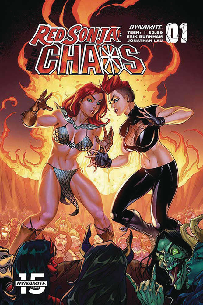 Red Sonja Age Of Chaos #1 Cover D Garza