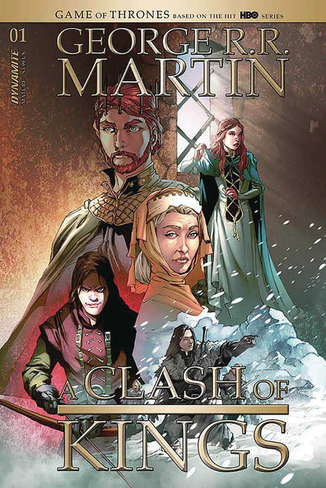 George R.R. Martin's A Clash Of Kings #1 Cover B Rubi (Mature)