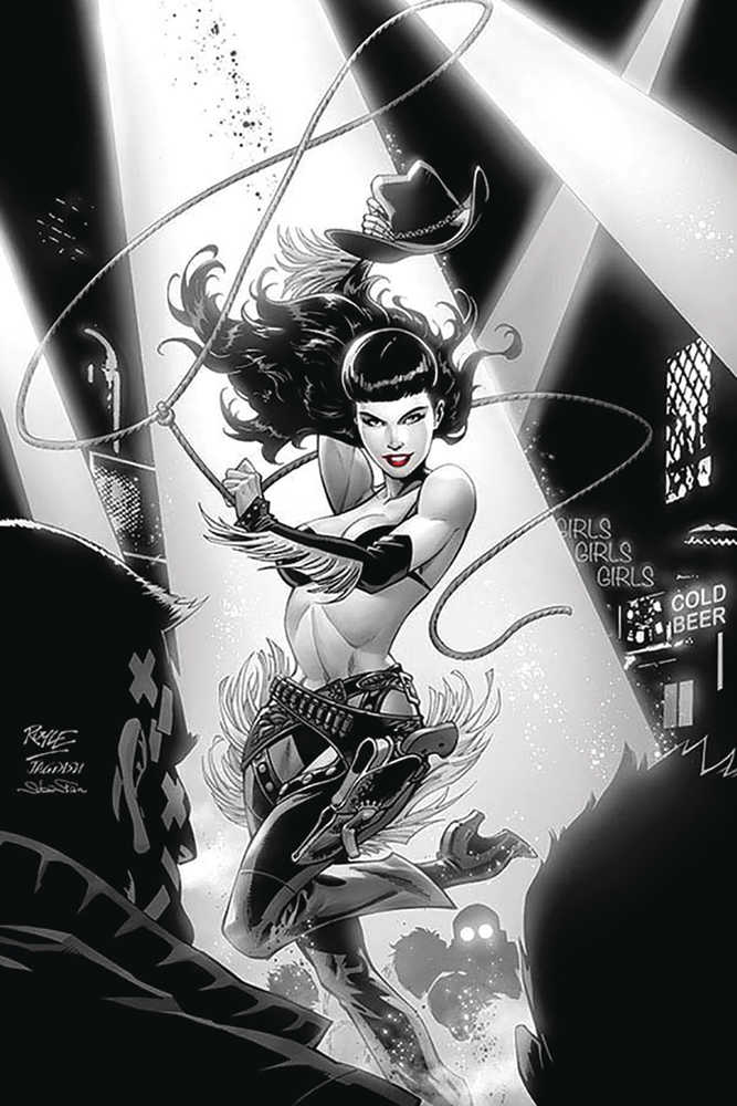 Bettie Page Unbound #10 40 Copy Royle Full Art Variant Edition