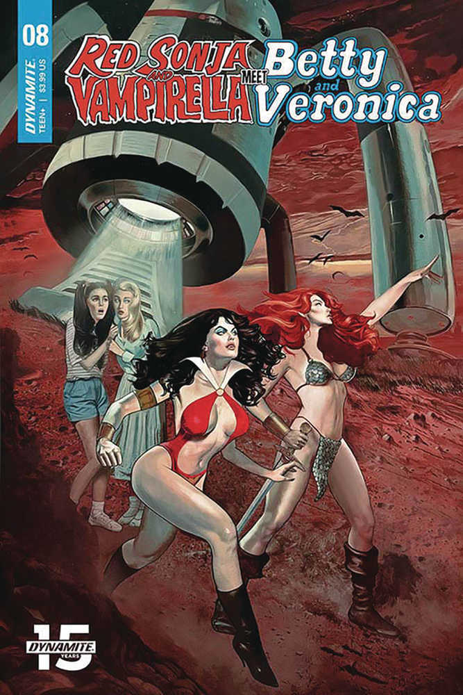 Red Sonja Vampirella Betty Veronica #8 Cover A Dalton