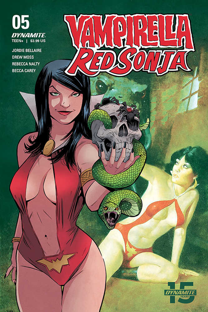 Vampirella Red Sonja #5 Cover F Moss Then & Now
